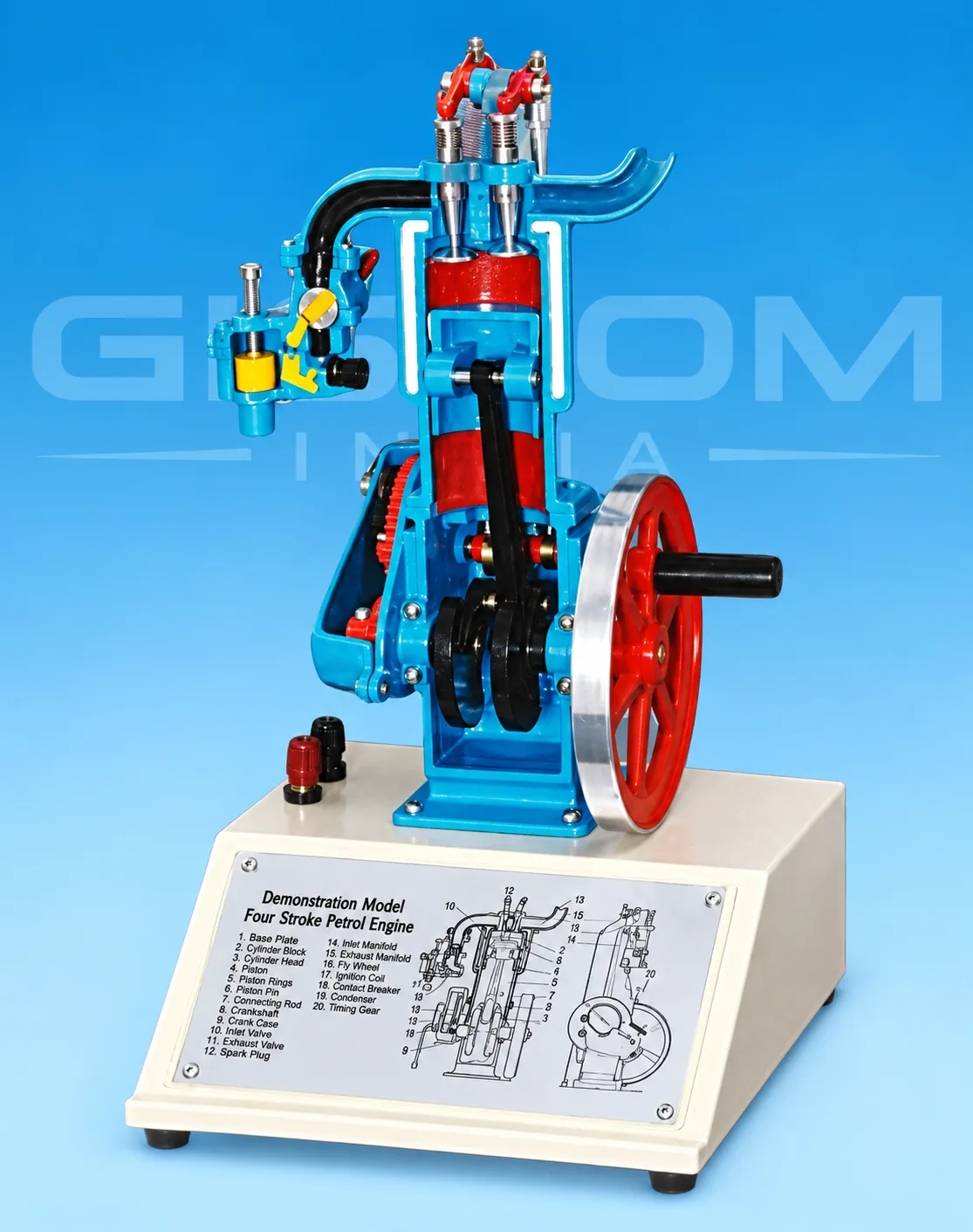 4 Stroke Petrol Engine Model