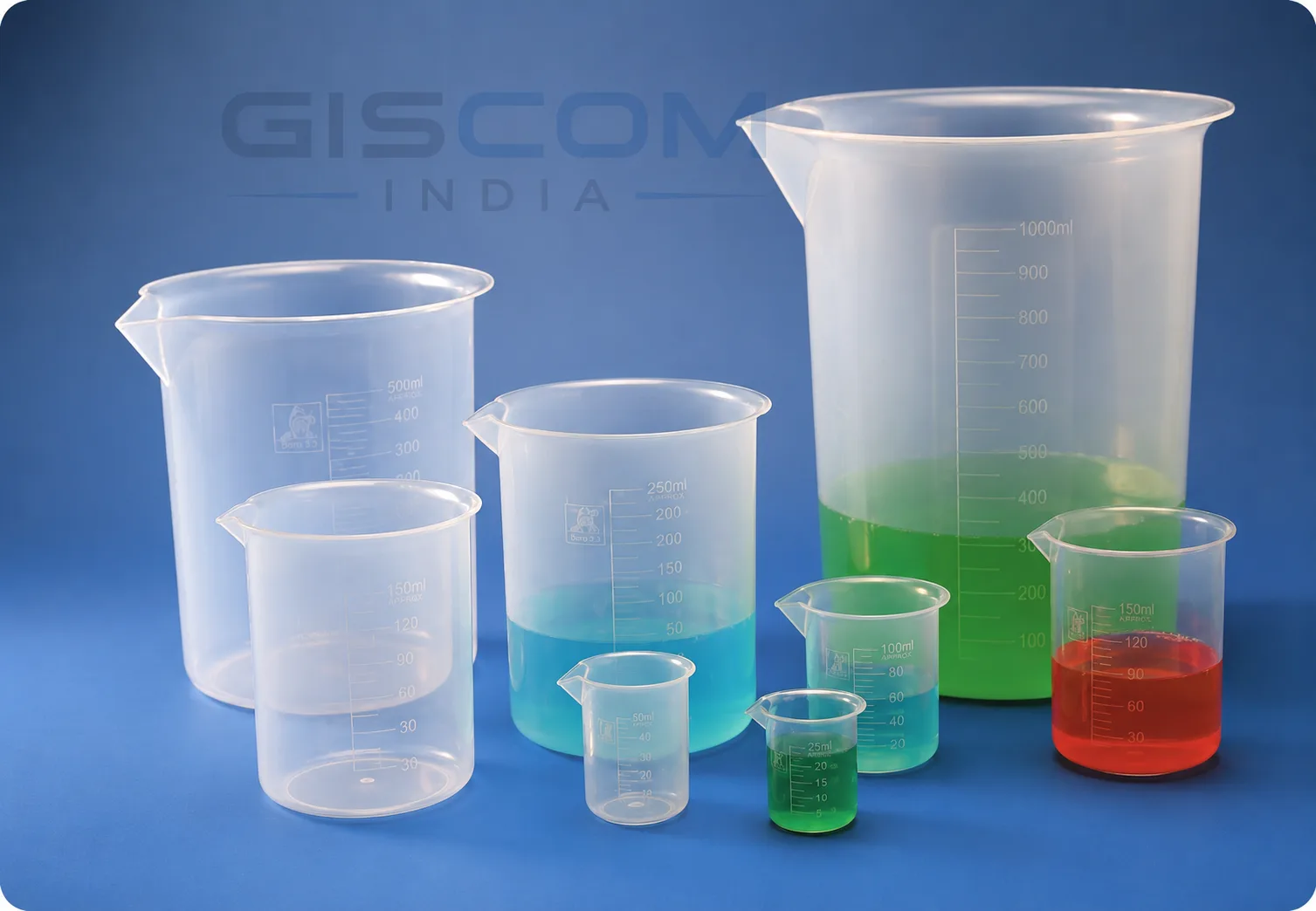 Beaker, Euro Design, Polypropylene