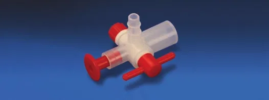 Stopcock for Desiccator, PP/PTFE