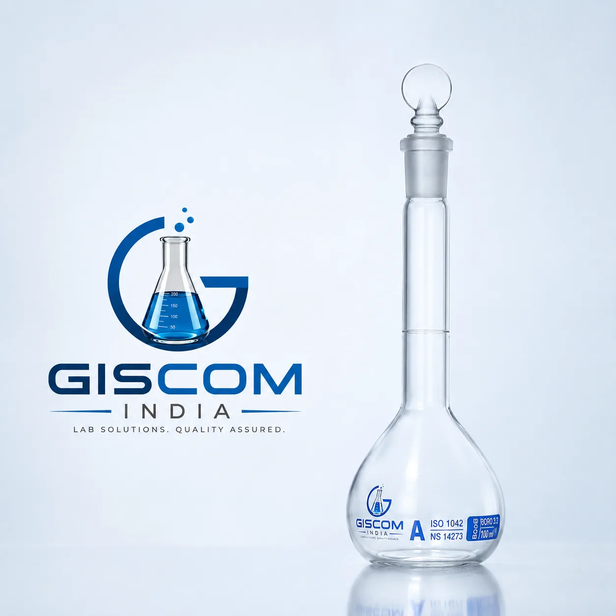 Volumetric Flask, with Glass Stopper