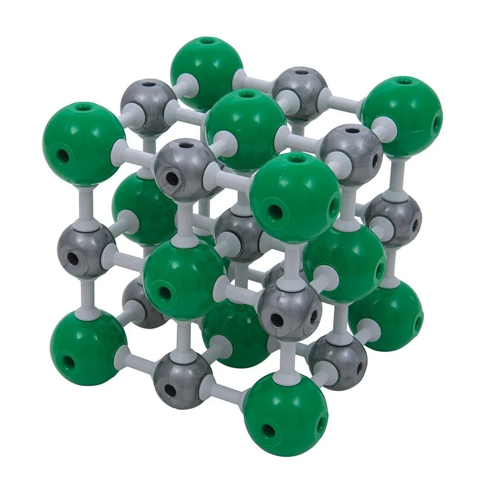 Molecular Model Set –  Sodium Chloride – Open 36 Atoms, PS / PE