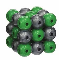 Molecular Model Set –  Sodium Chloride – Compact 27 Atoms, PS / PE