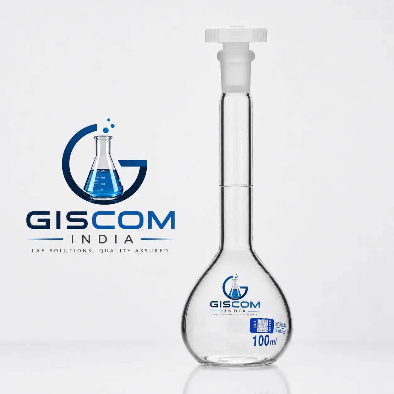 Volumetric Flask, with PP Stopper