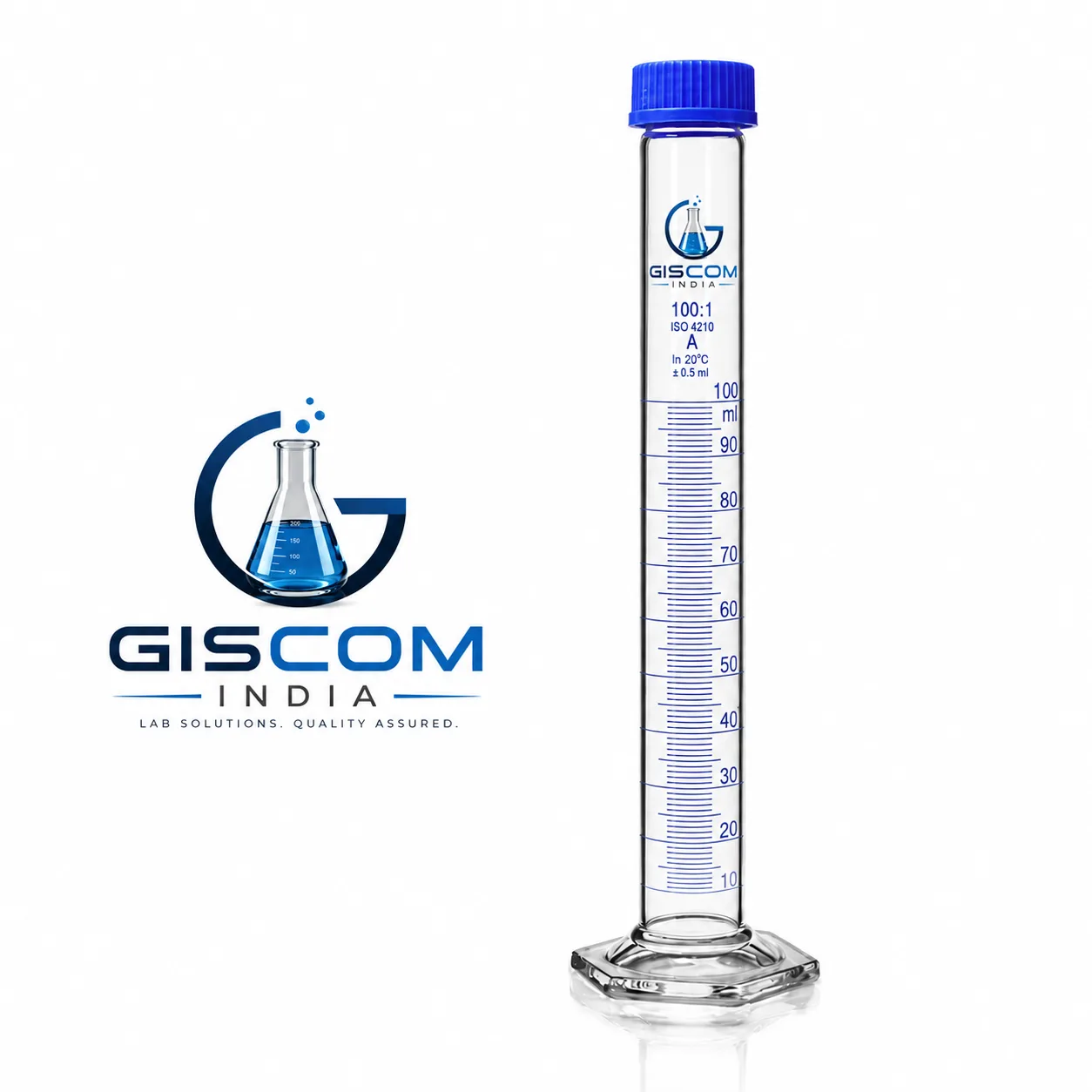 Measuring Cylinder, with screw cap