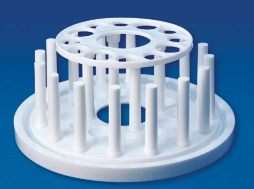 Test Tube Stand, Round, PP