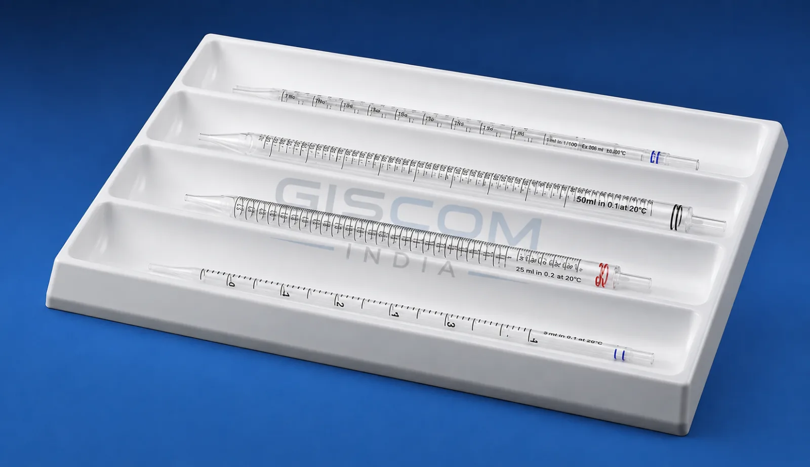 Pipette Tray With 4 Compartments, PP