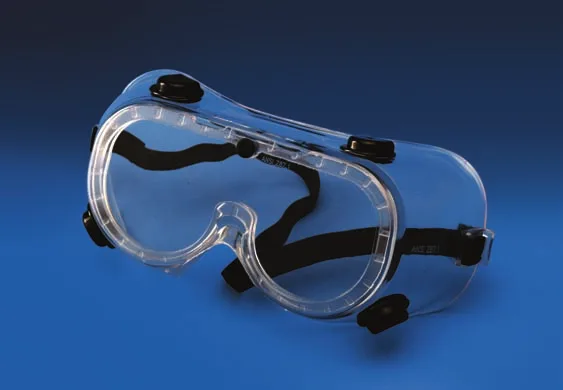 Safety Goggles With Vent, PVC / PC / PP