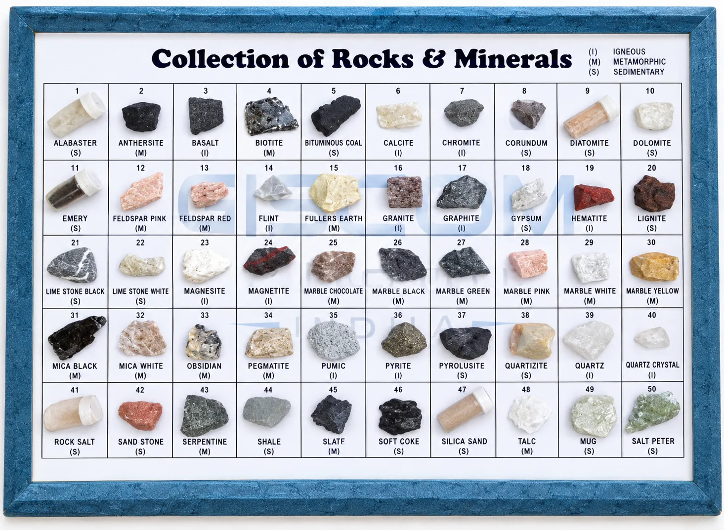 Collection of 20 Rocks