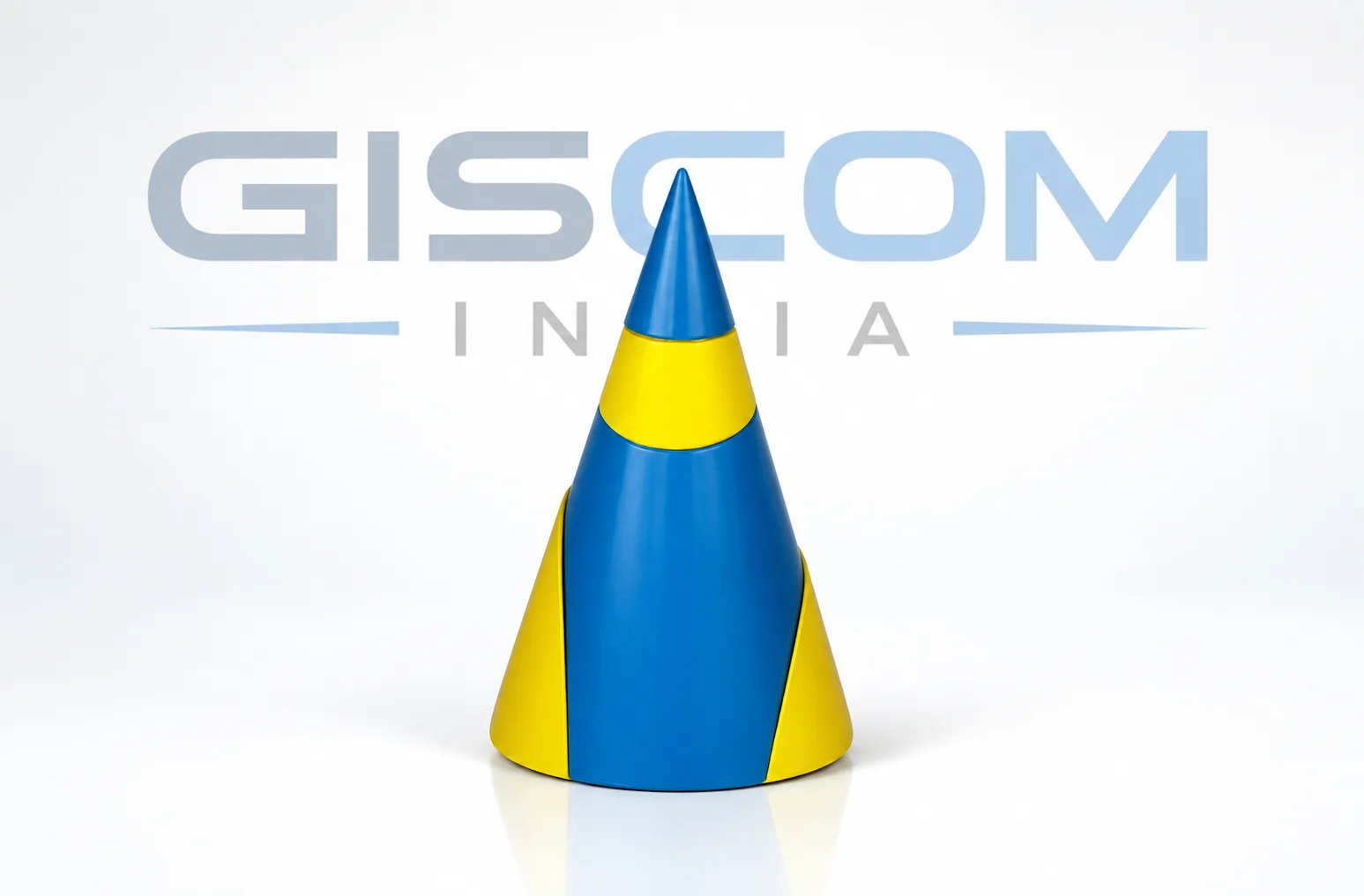 3D Model Of Cone, Section In 5-Parts