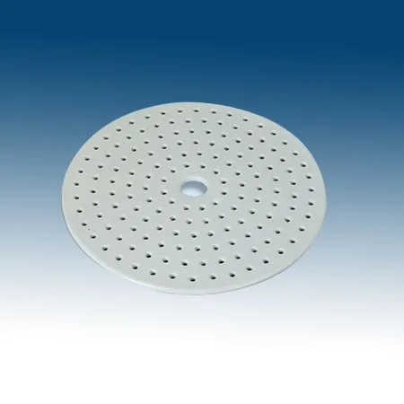 Desiccator Plate with Numerous 5mm Holes & Large Hole at Center