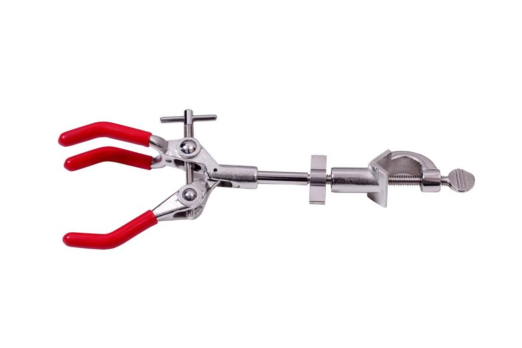 THREE PRONG CLAMP ALUMINIUM ROTATABLE