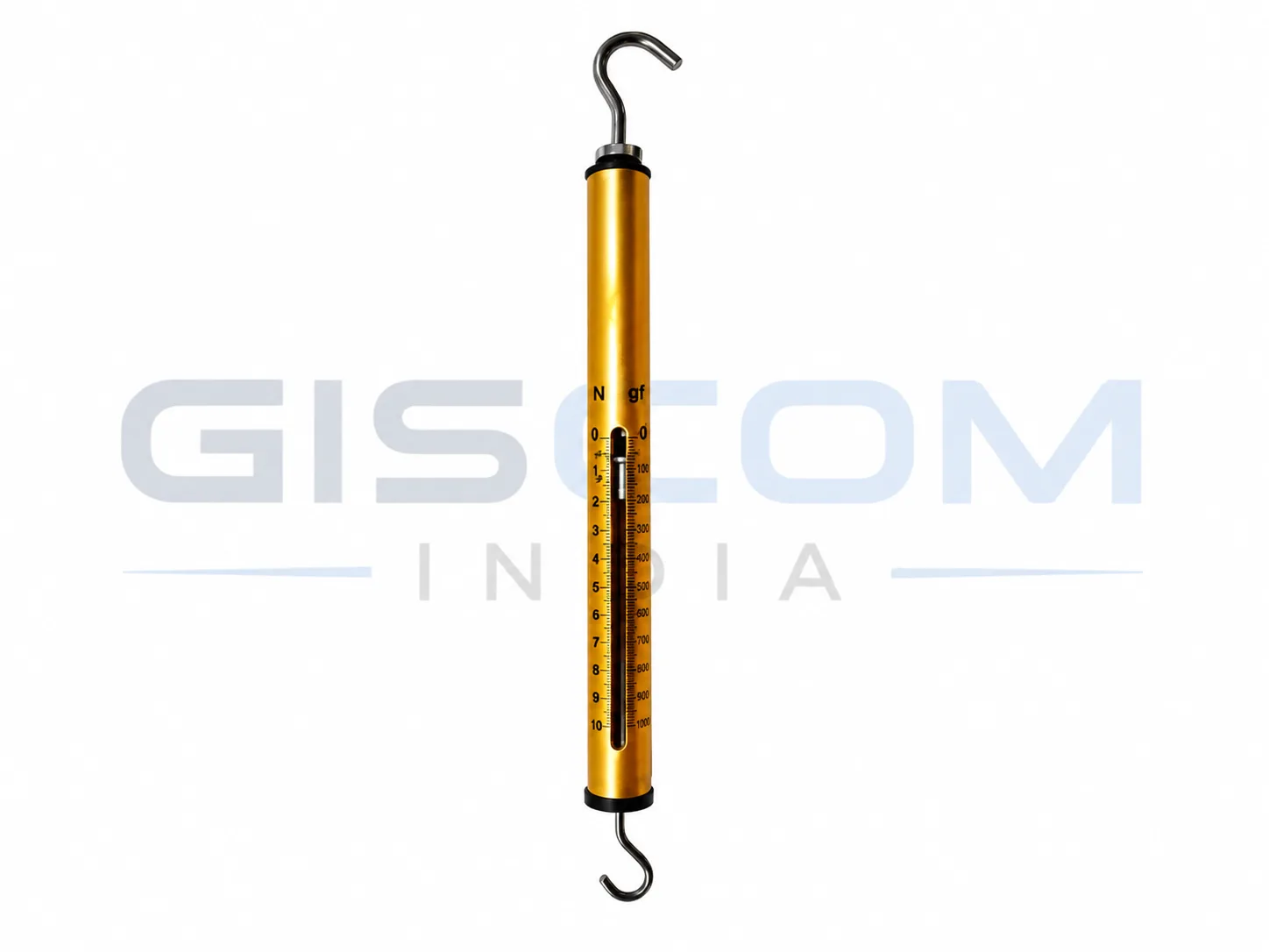 SPRING SCALE, HIGH RESOLUTION, GOLDEN 5KG/50N