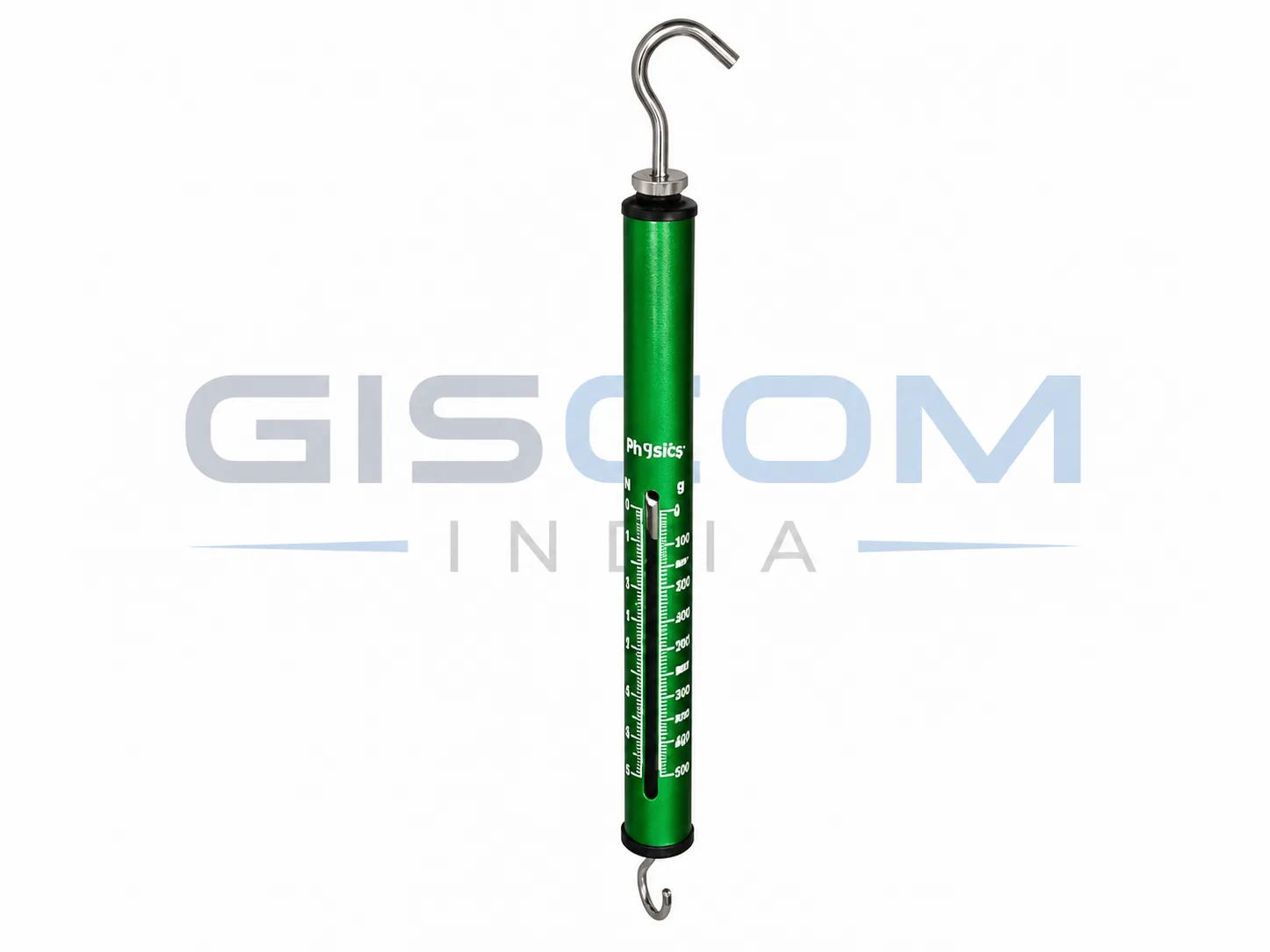 SPRING SCALE, HIGH RESOLUTION, GREEN 5KG/50N